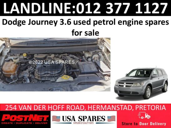 Dodge Journey 2.7 used engine spares for sale