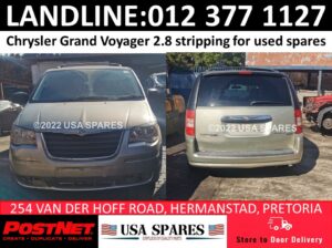 Chrysler 2.8 LX/RT used stripping spares and parts for sale