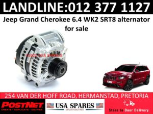 Jeep Grand Cherokee 6.4 WK2 SRT8 alternators for sale