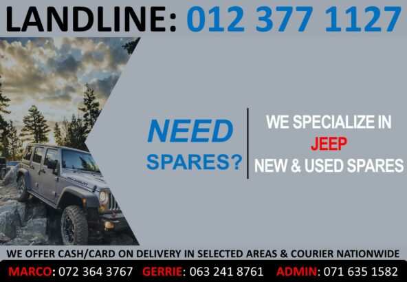 Jeep new parts spares for sale