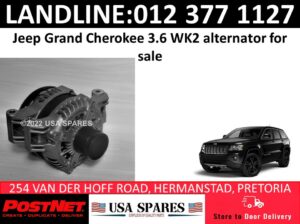 Jeep Grand Cherokee 3.6 WK2 alternators for sale