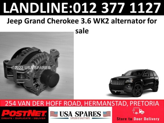 Jeep Grand Cherokee 3.6 WK2 alternators for sale