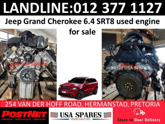 Jeep 6.4 SRT8 V8 used petrol engines for sale