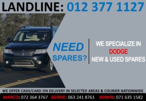 Dodge new parts spares for sale