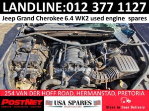 Jeep Grand Cherokee 6.4 SRT8 V8 used engine spares for sale
