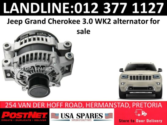 Jeep Grand Cherokee 3.0 WK2 alternators for sale