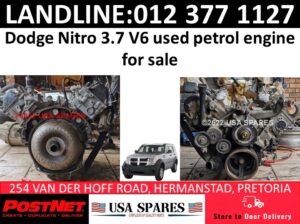Dodge Nitro 3.7 SXT/RT V6 used petrol engines for sale