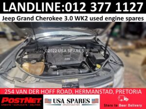 Jeep Grand Cherokee 3.0 WK2 V6 used engine spares for sale