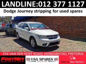 Dodge Journey SXT/RT stripping for used spares for sale