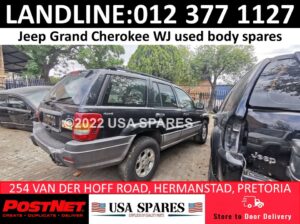 Jeep Grand Cherokee WJ used body spares for sale