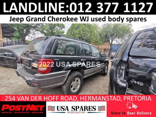 Jeep Grand Cherokee WJ used body spares for sale
