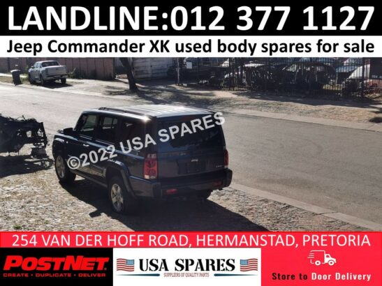 Jeep Commander XK used body spares for sale