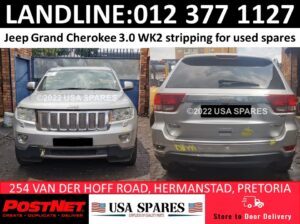 Jeep 3.0 WK2 used stripping spares and parts for sale