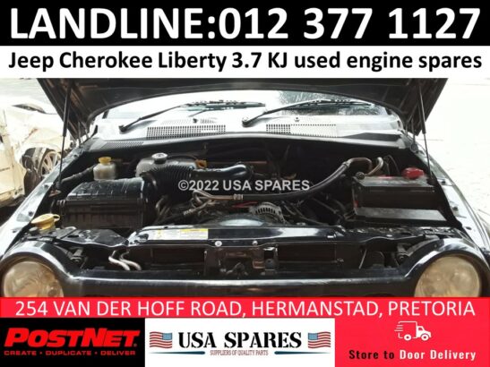 Jeep Cherokee Liberty 3.7 KJ used engine spares for sale