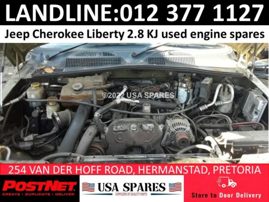 Jeep Cherokee Liberty 2.8 KJ used engine spares for sale