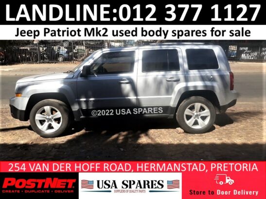 Jeep Patriot used body spares for sale