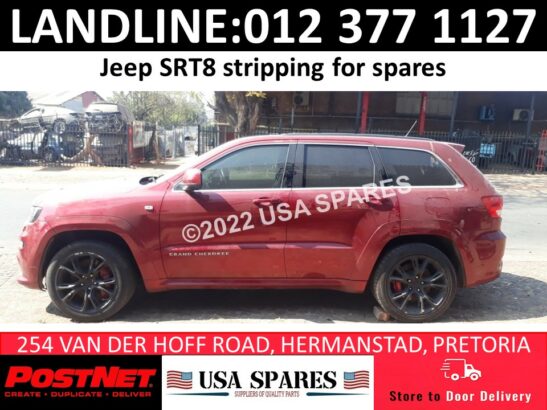 Jeep Grand Cherokee SRT8 used spares for sale