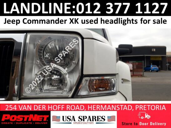 Jeep Commander XK used headlights for sale