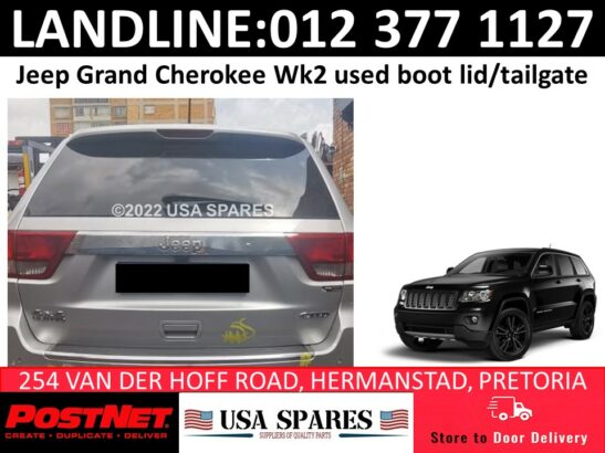 Jeep Grand Cherokee WK2 tailgates/boot lids for sale
