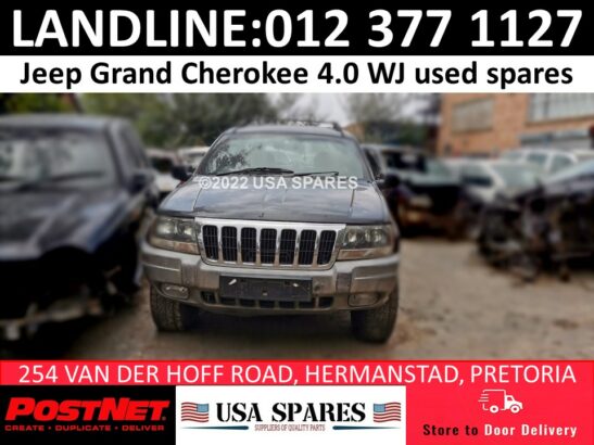 Jeep Grand Cherokee 4.0 WJ V8 used spares for sale