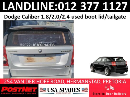 Dodge Caliber tailgates/boot lids for sale