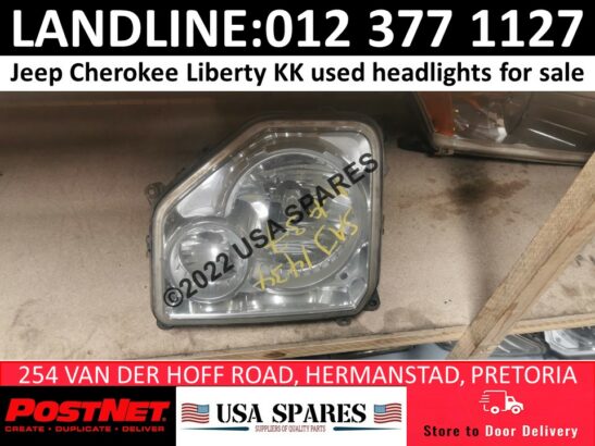 Jeep Cherokee Liberty KK used headlights for sale
