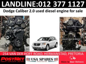 Dodge Caliber 2.0 used diesel engine for sale