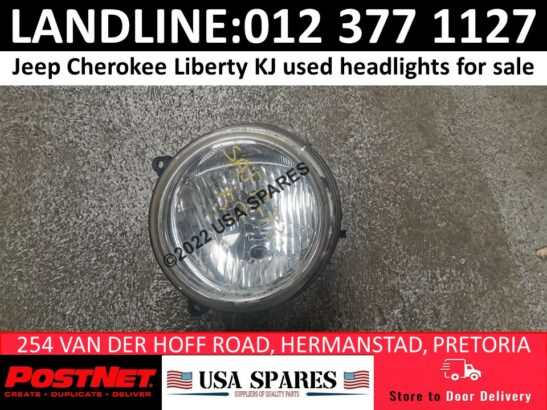Jeep Cherokee Liberty KJ used headlights for sale