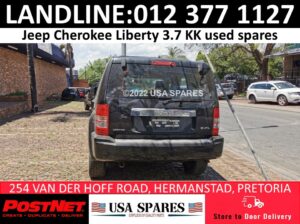 Jeep Cherokee Liberty 3.7 KK used spares parts for sale