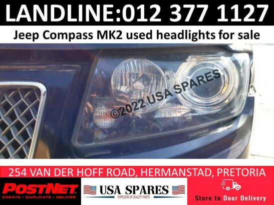 Jeep Compass MK2 used headlights for sale