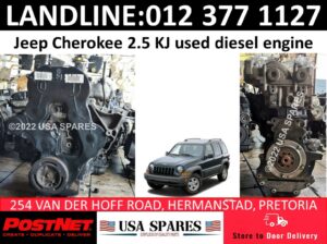 Jeep Cherokee 2.5 KJ used diesel engines for sale