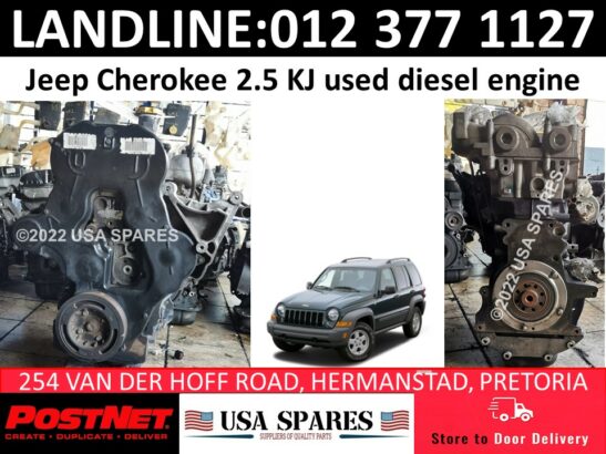 Jeep Cherokee 2.5 KJ used diesel engines for sale