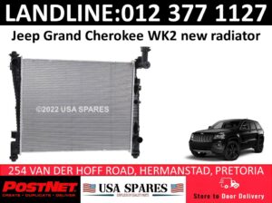Jeep Grand Cherokee WK2 new petrol radiators for sale