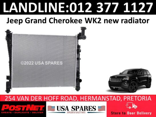 Jeep Grand Cherokee WK2 new petrol radiators for sale