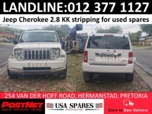 Jeep 2.8 KK used stripping spares and parts for sale