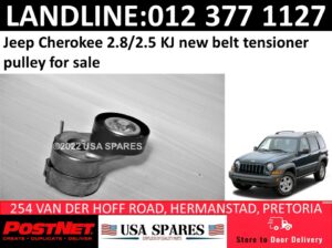 Jeep Cherokee 2.5/2.8 KJ belt tensioner pulley for sale
