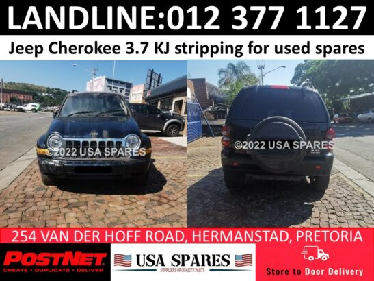 Jeep 3.7 KJ used stripping spares and parts for sale