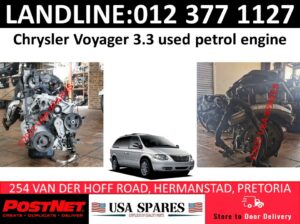 Chrysler Voyager 3.3 Mk2 used petrol engines for sale