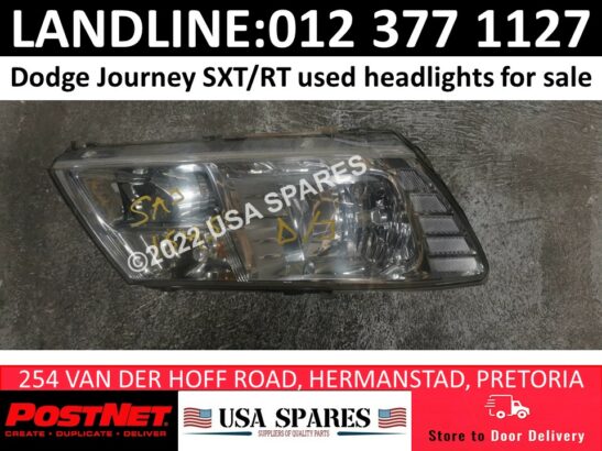 Dodge Journey SXT/RT used headlights for sale