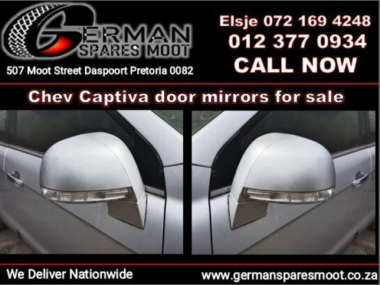 Chev Captiva door mirrors and spares for sale
