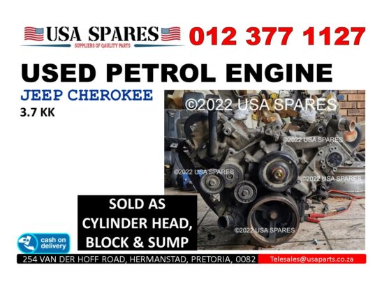 2011 Jeep Cherokee 3.7 KK used engine for sale