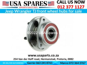 Jeep Wrangler TJ petrol wheel hubs for sale