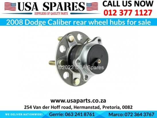 Dodge Caliber petrol rear wheel hubs for sale
