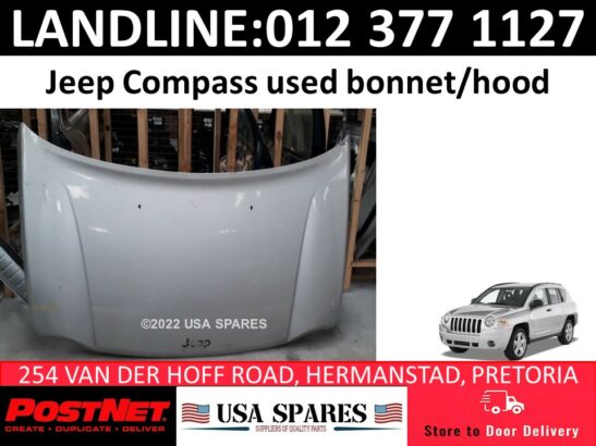 Jeep Compass used bonnets/hoods for sale