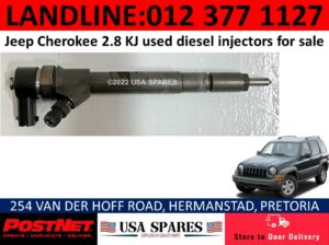 Jeep Cherokee 2.8 KJ used diesel injector & other spares for sale
