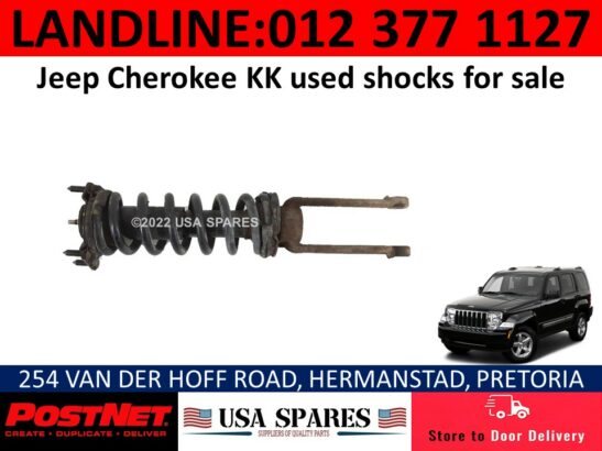 Jeep Cherokee KK used shock absorbers & other spares for sale