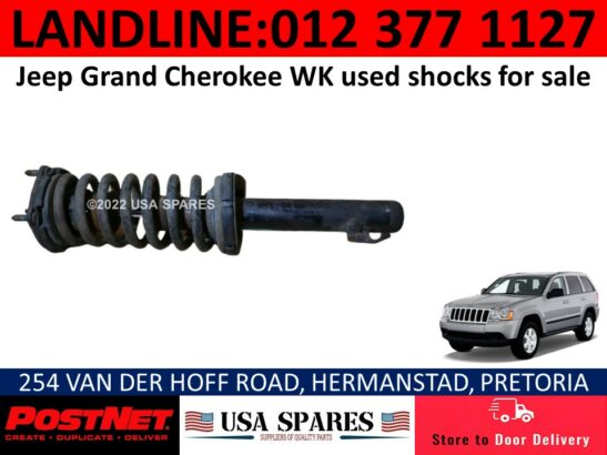 Jeep Grand Cherokee WK 2005-2010 used shocks & other spares for sale