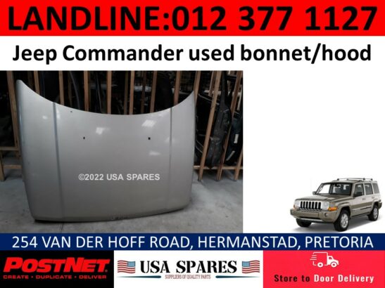 Jeep Commander XK used bonnet/hood for sale