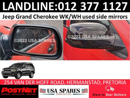 Jeep Grand Cherokee WK used door mirrors for sale