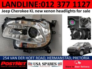 Jeep Cherokee KL new xenon headlights & other spares for sale